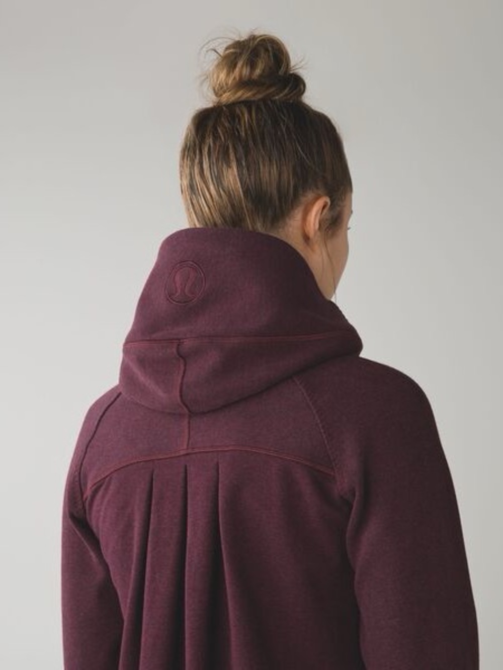 Lululemon Pleat to Street Hoodie size 4 Bordeaux - Picture 5 of 12